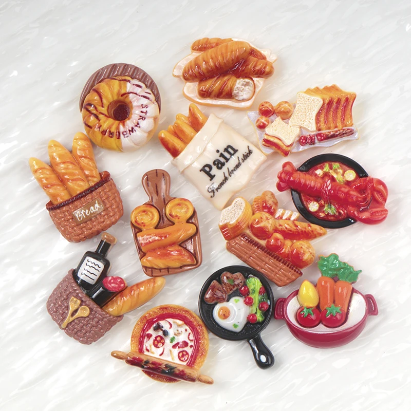 Phone Cases Websites - 12/120PCS Harz Zubehör Simulation Kuchen Hummer
