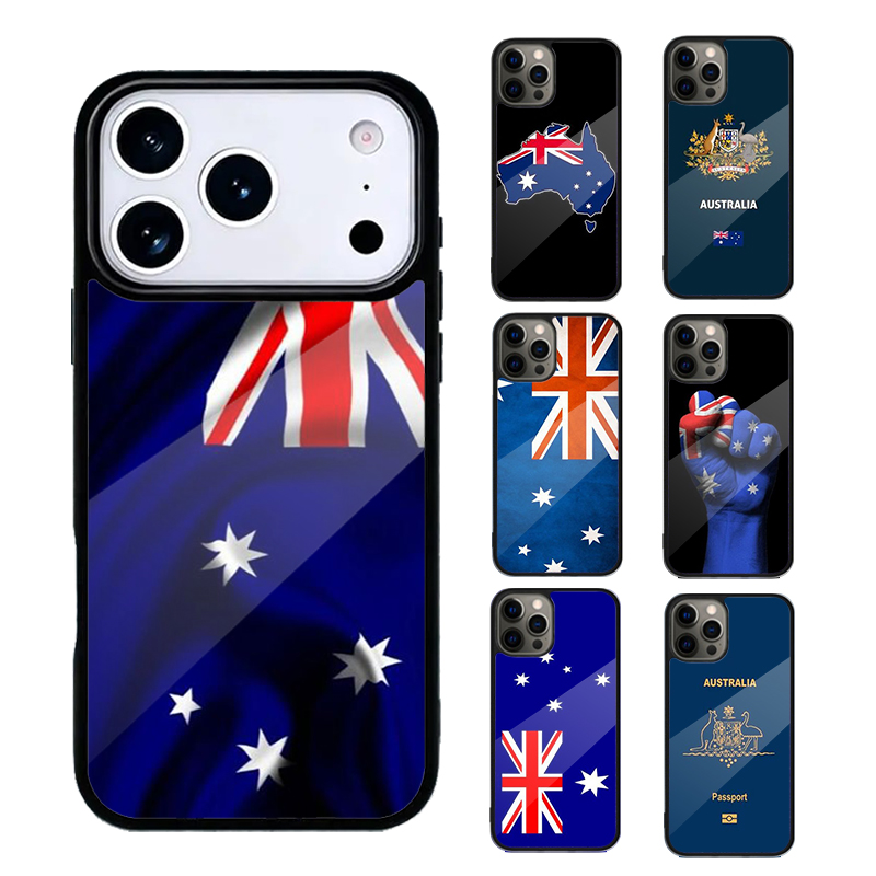 Phone Cases Australia - Australien-Flagge Handyhülle für iPhone 17 Pro