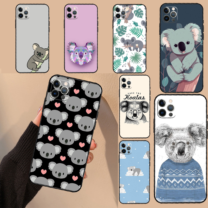 Phone Cases Australia - Niedliche australische Koala-Kunst-Handyhülle für iPhone 17,