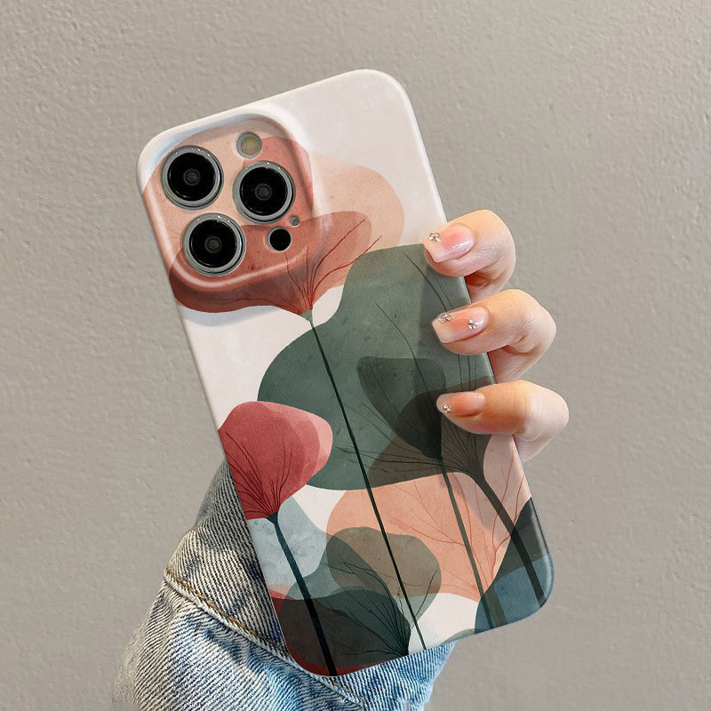 Phone Cases Unique - Naturkunst-Blatt-Hülle für iPhone 17 16 15
