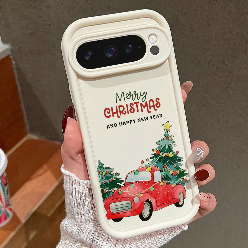 Phone Cases Pixel 10 - Weihnachts-Pickup-Truck-Muster Handyhülle für Google Pixel 10