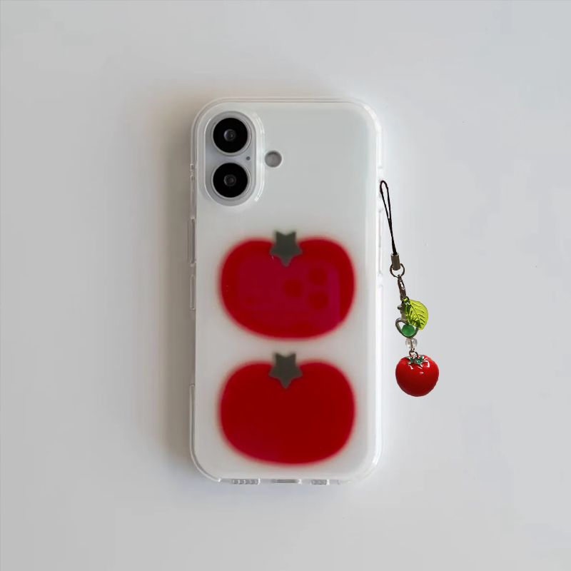 Phone Cases Korean - Koreanische Ins Zwei Ted Tomaten Cartoon