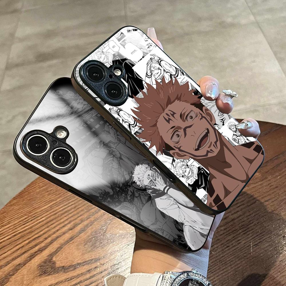 Phone Cases Men - Sukuna coole Anime Japan Mann Muster