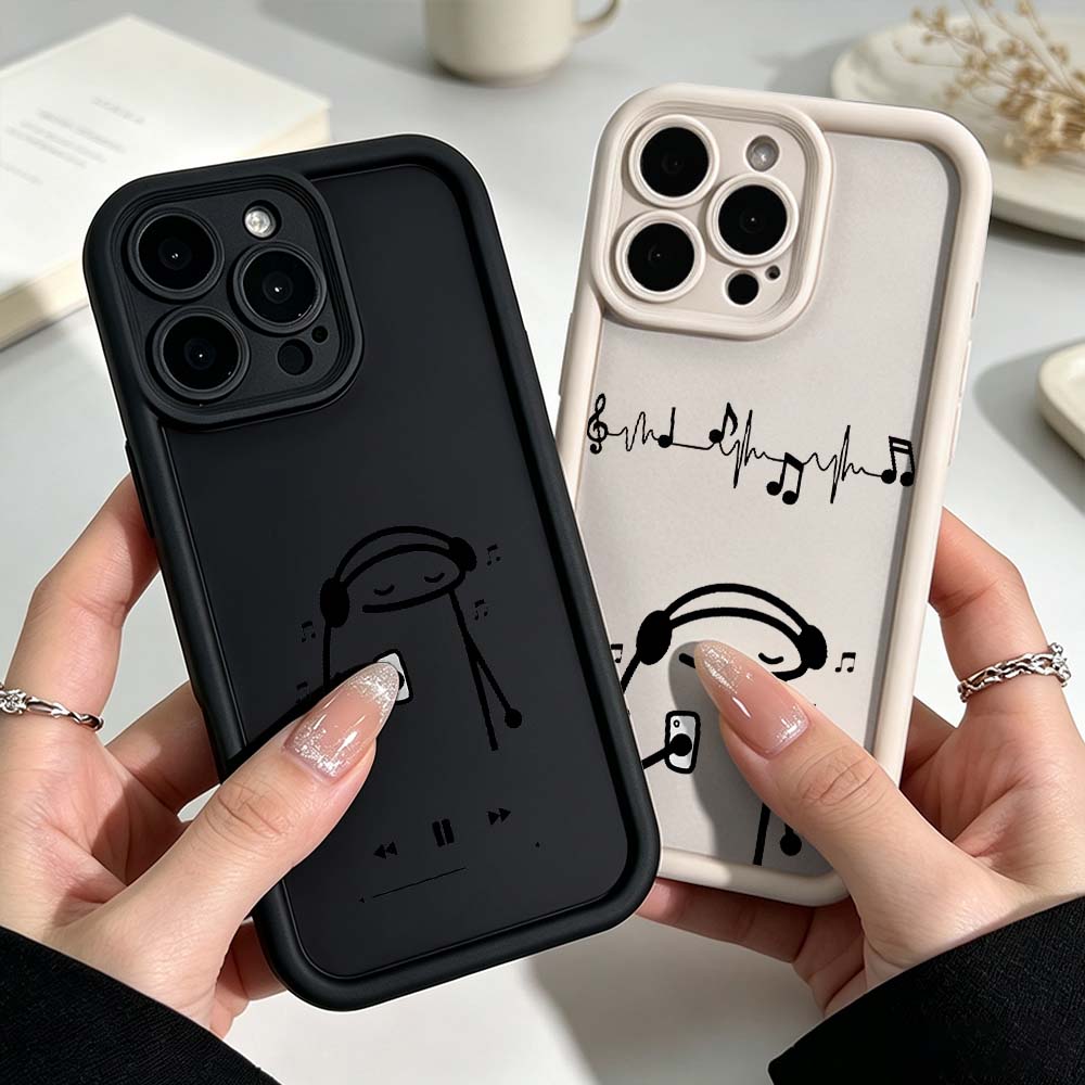 Phone Cases Websites - Musiklinien-Muster Handyhülle für Apple iPhone 17