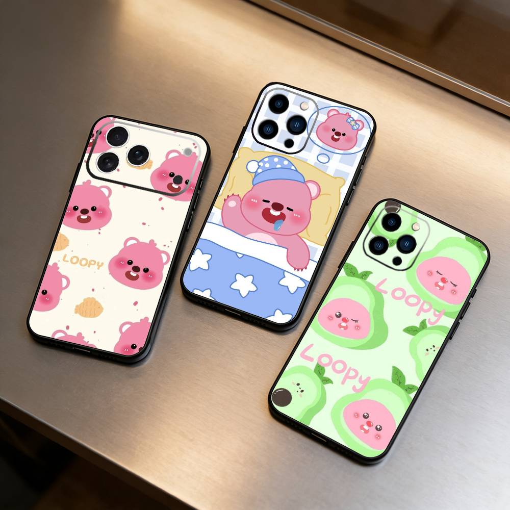 Phone Cases Loopy - Niedliche Cartoon M-loopy Handyhülle für iPhone17,16,15,14,13,12