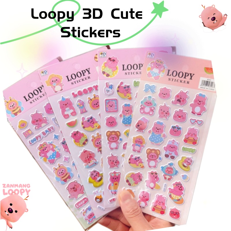 Phone Cases Loopy - Neue Pororo Anime Niedliche Loopy 3D