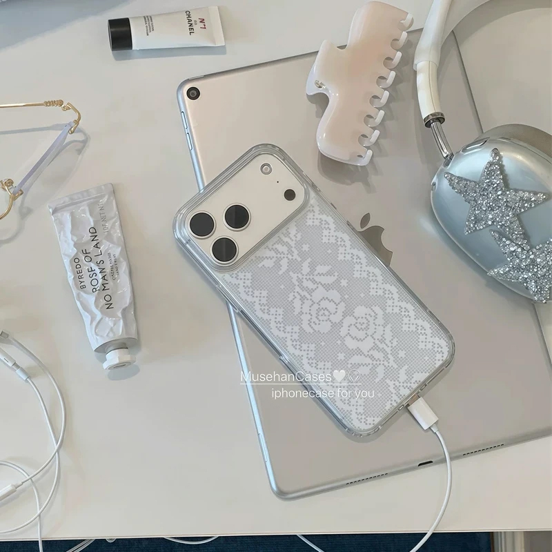 Phone Cases Korean - Koreanische Ins Antike Kunst Retro Spitze