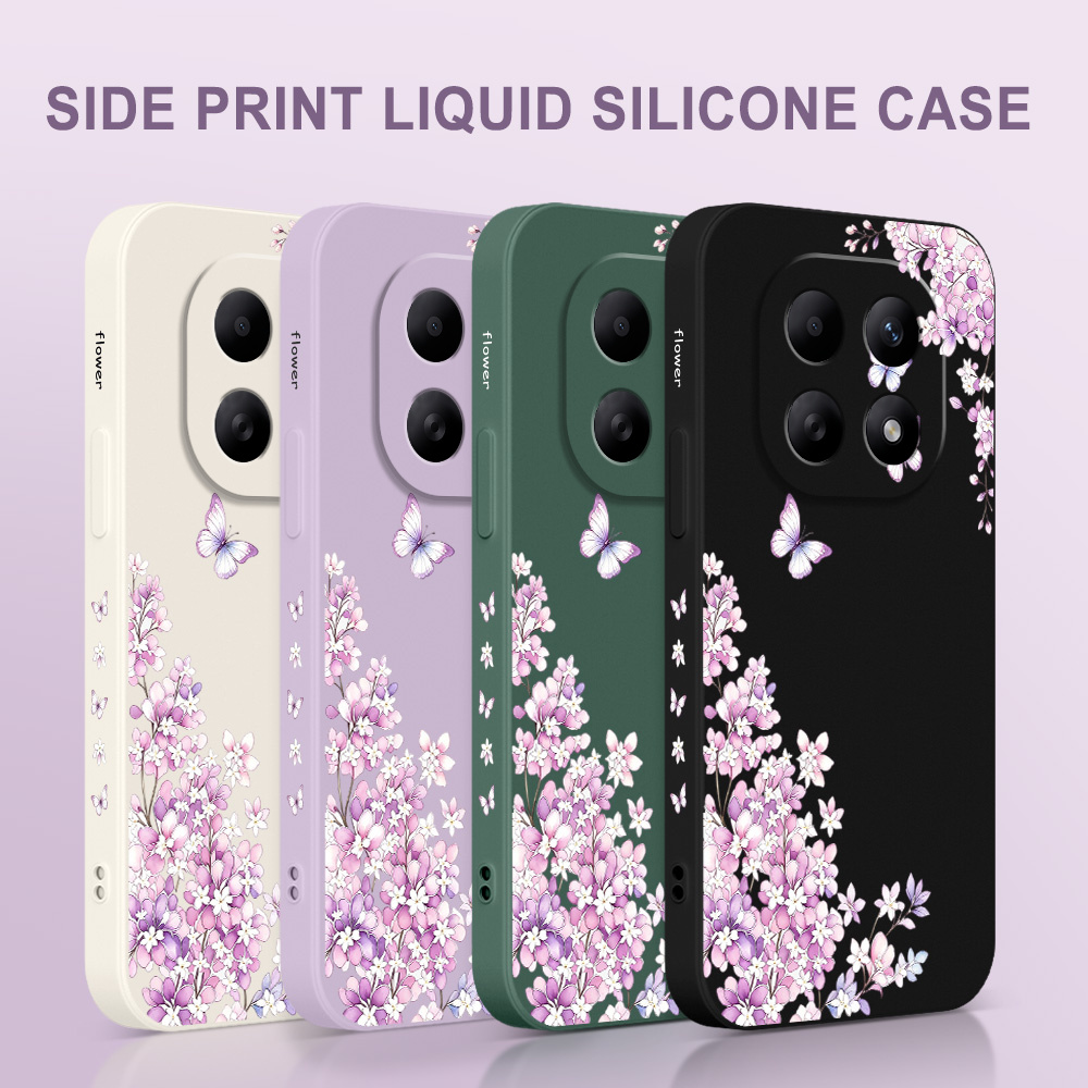 Violette Blumen-Handyhülle für – Xiaomi Redmi Note 14 Bewertung und Preis