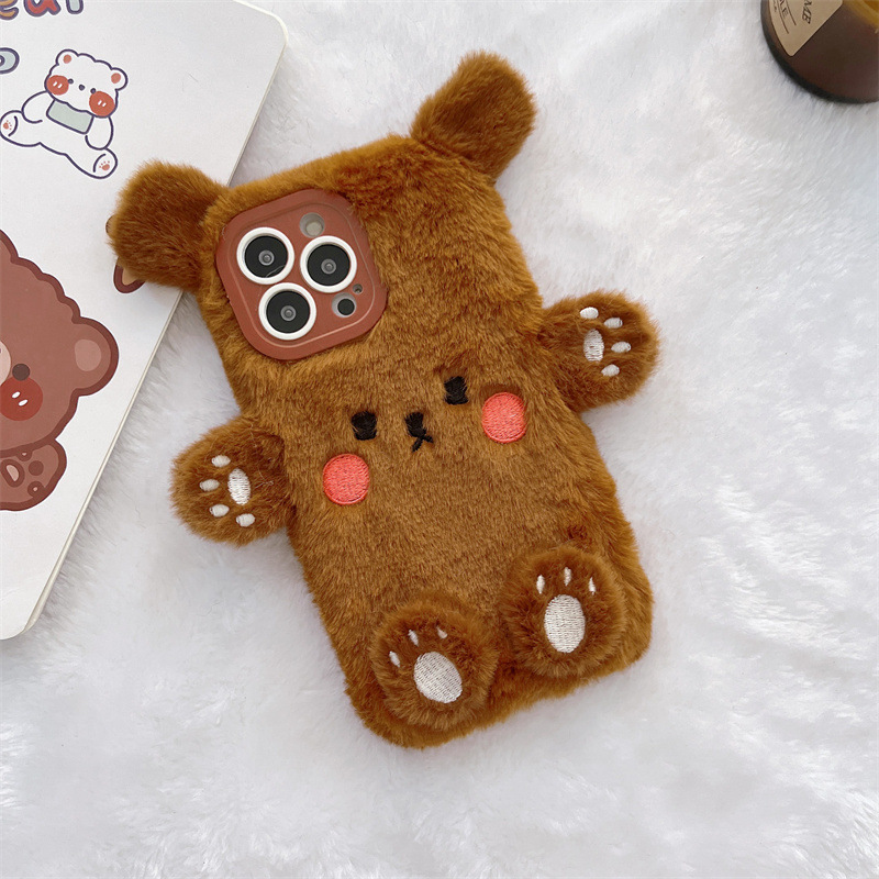Koreanische 3D Cartoon Bär Fla – Phone Cases Iphone 11 Bewertung und Preis