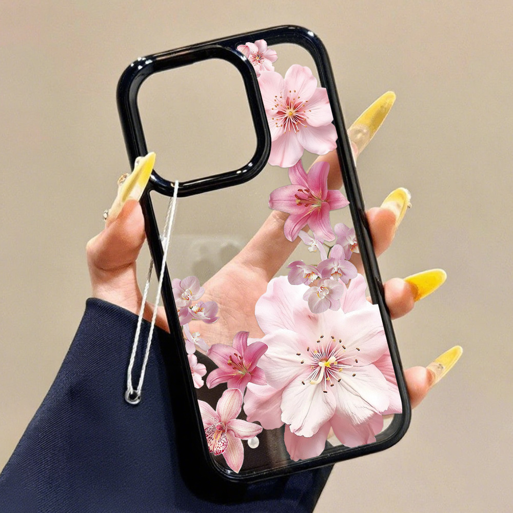 Rosa Lilie Blume Handyhülle fü – Phone Cases Unique Bewertung und Preis
