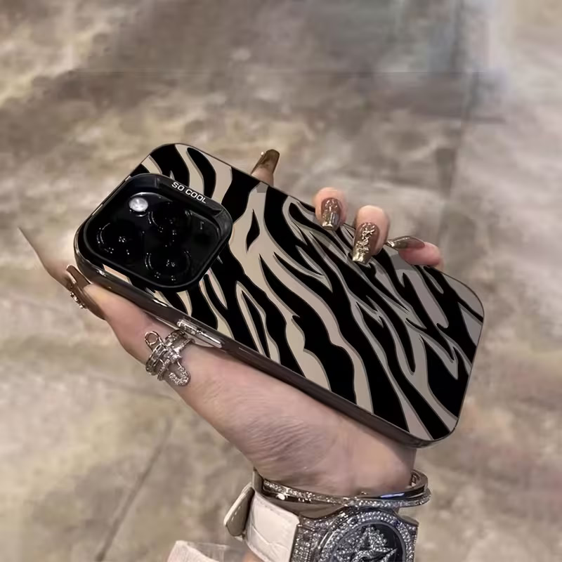 Zebra-Muster Schwarze Fortschr – Phone Cases Unique Bewertung und Preis
