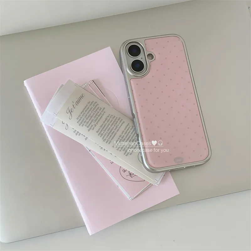 Koreanische Ins Creme Rosa Pol – Phone Cases Pink Bewertung und Preis