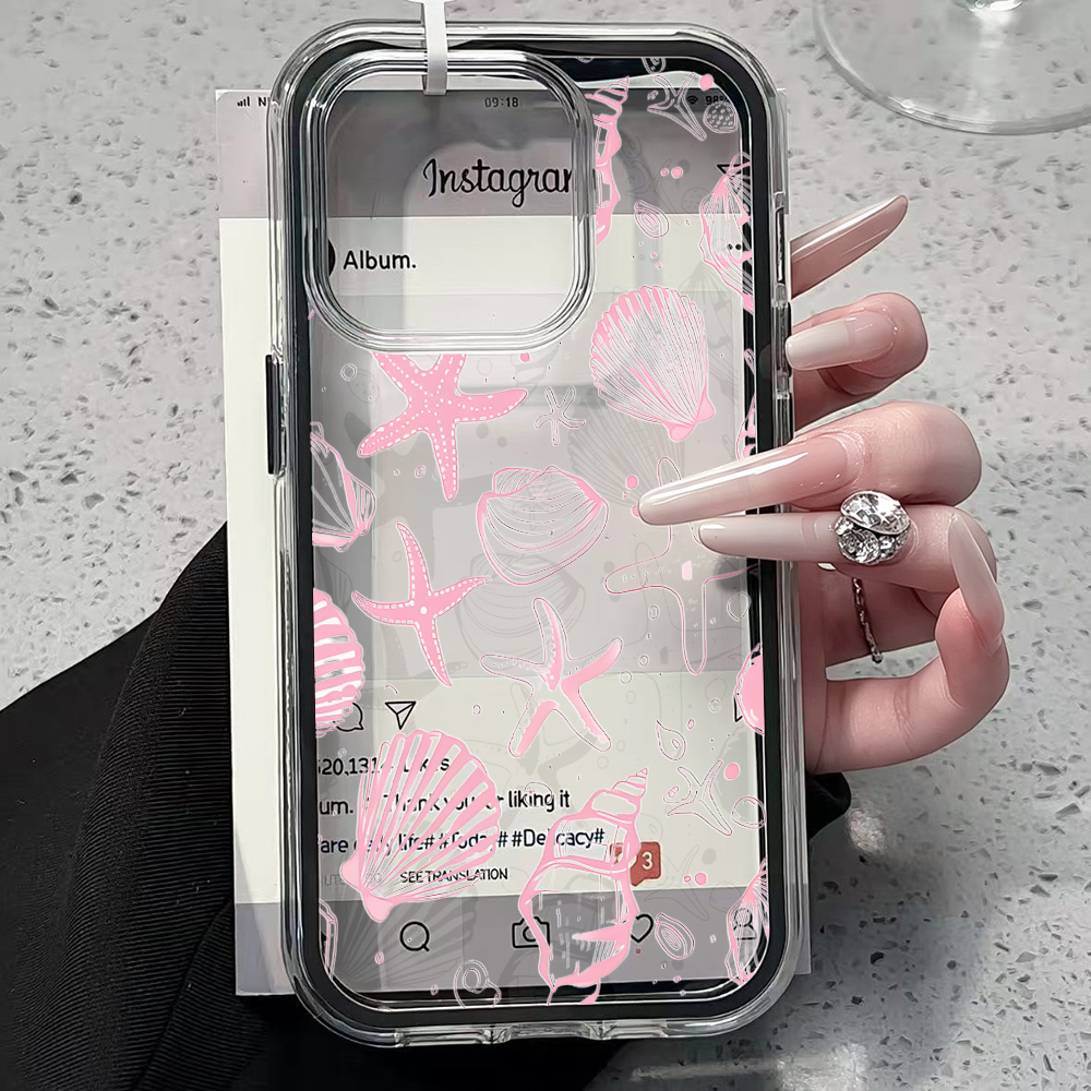 Sommerliche rosa Muschel-Handy – Phone Cases Pink Bewertung und Preis