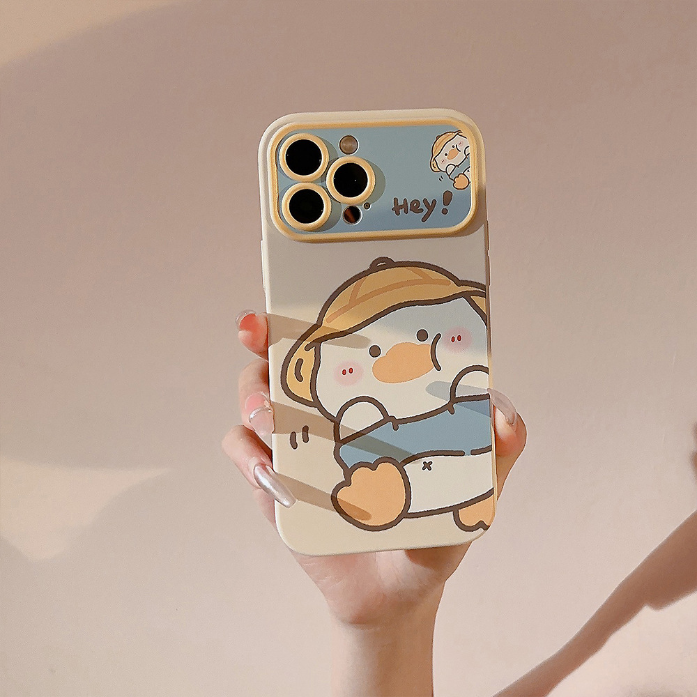 Koreanische Cartoon Gelbe Ente – Phone Cases Korean Bewertung und Preis