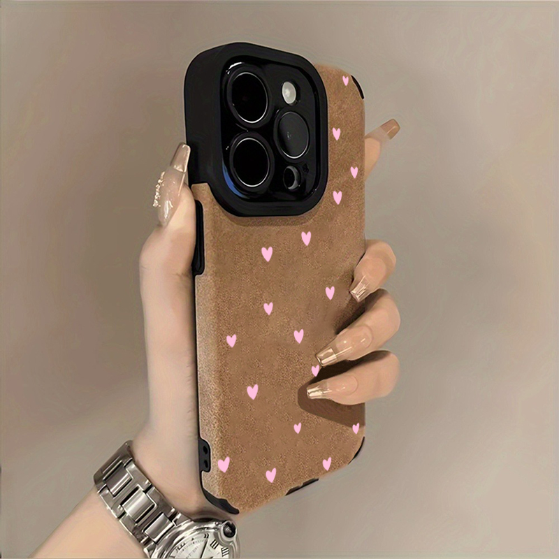 Modische rosa Herzmuster-Handy – Phone Cases Pink Bewertung und Preis