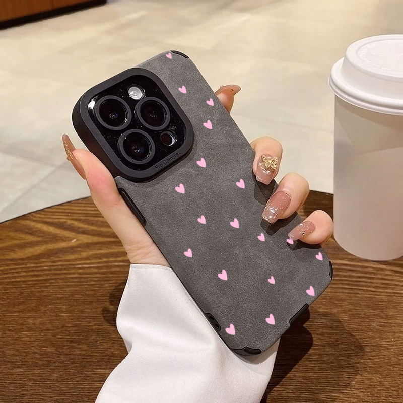 Modische rosa Herzmuster-Handy – Phone Cases Pink Bewertung und Preis