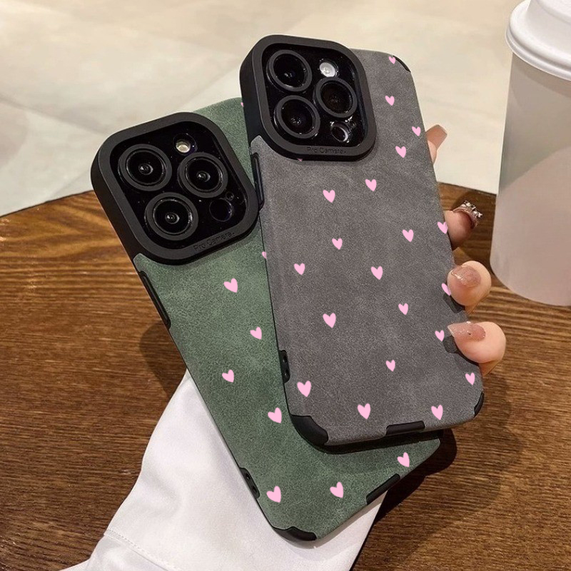 Modische rosa Herzmuster-Handy – Phone Cases Pink Bewertung und Preis