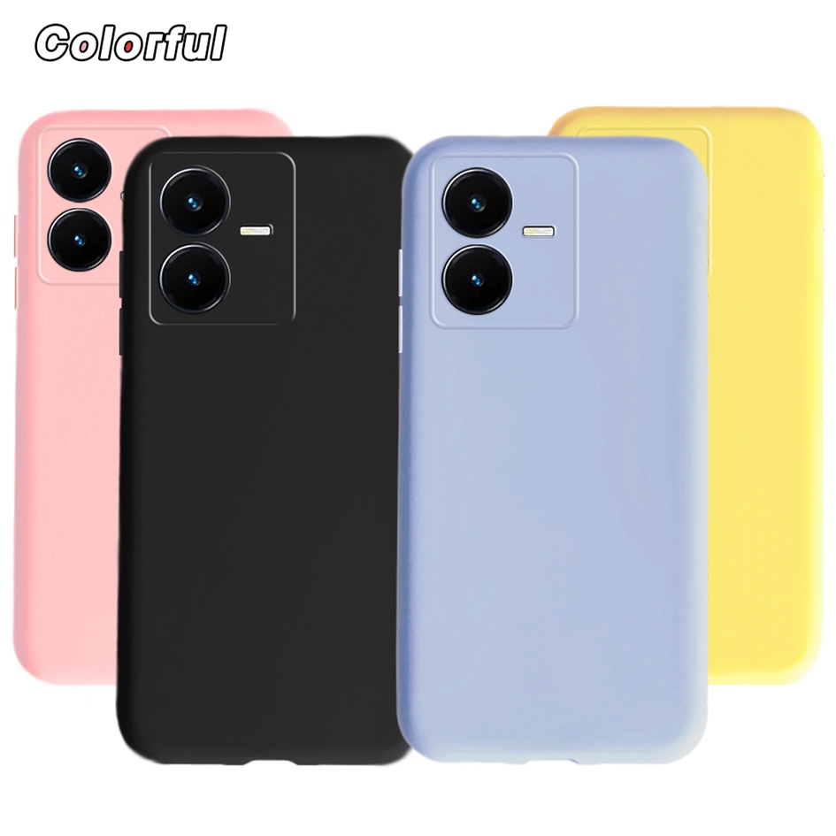 Candy Farbe Fall Für Vivo Y22s – Phone Cases On Sale Bewertung und Preis