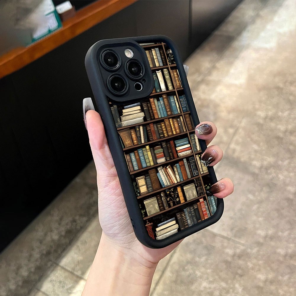 Bücherregal-Design Handyhülle  – Phone Cases Unique Bewertung und Preis