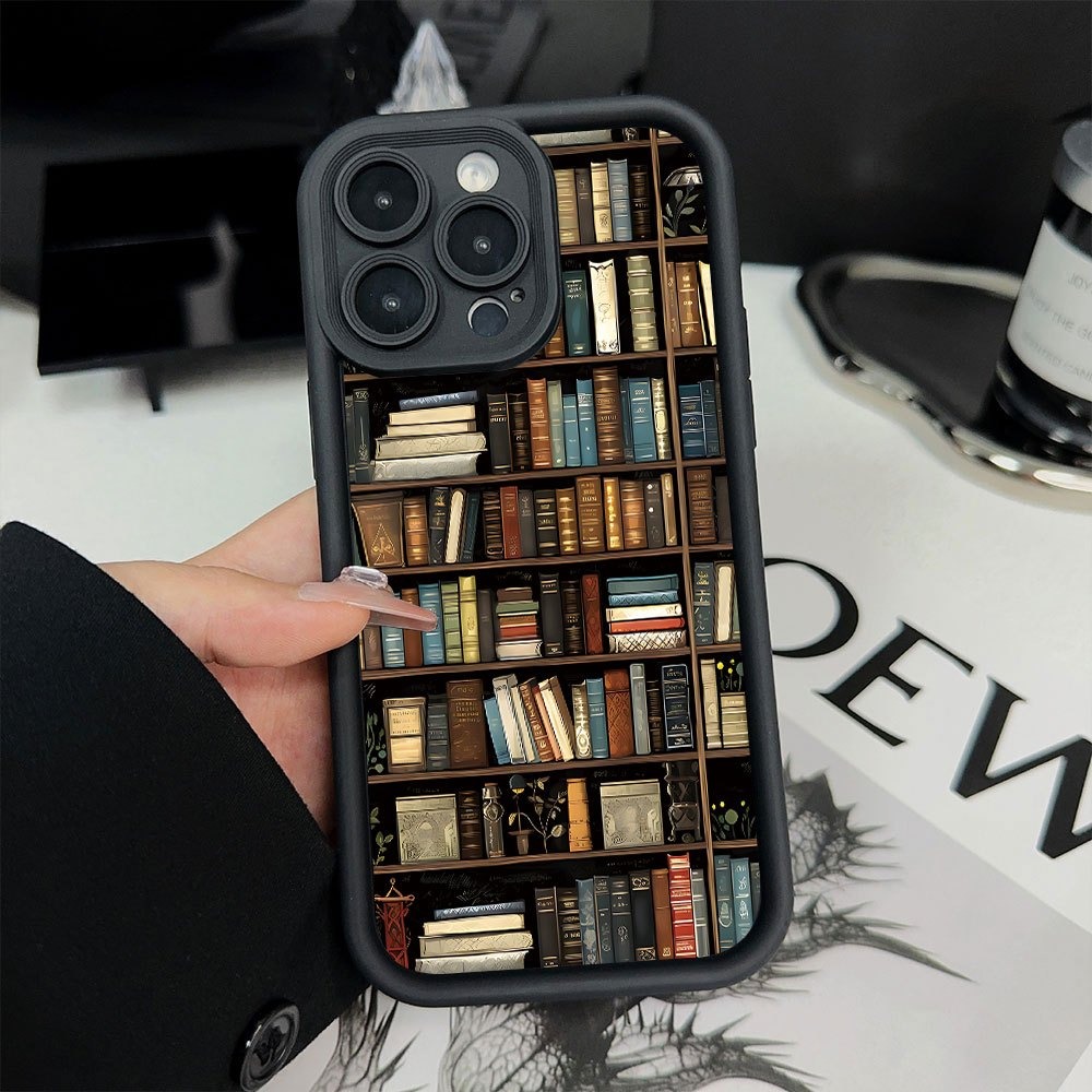 Bücherregal-Design Handyhülle  – Phone Cases Unique Bewertung und Preis