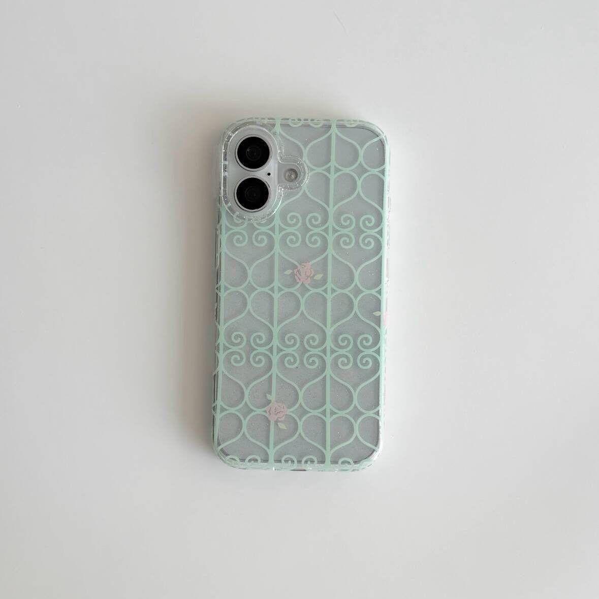 Mintgrüne Eisenfenster Rosa Ro – Phone Cases Pink Bewertung und Preis