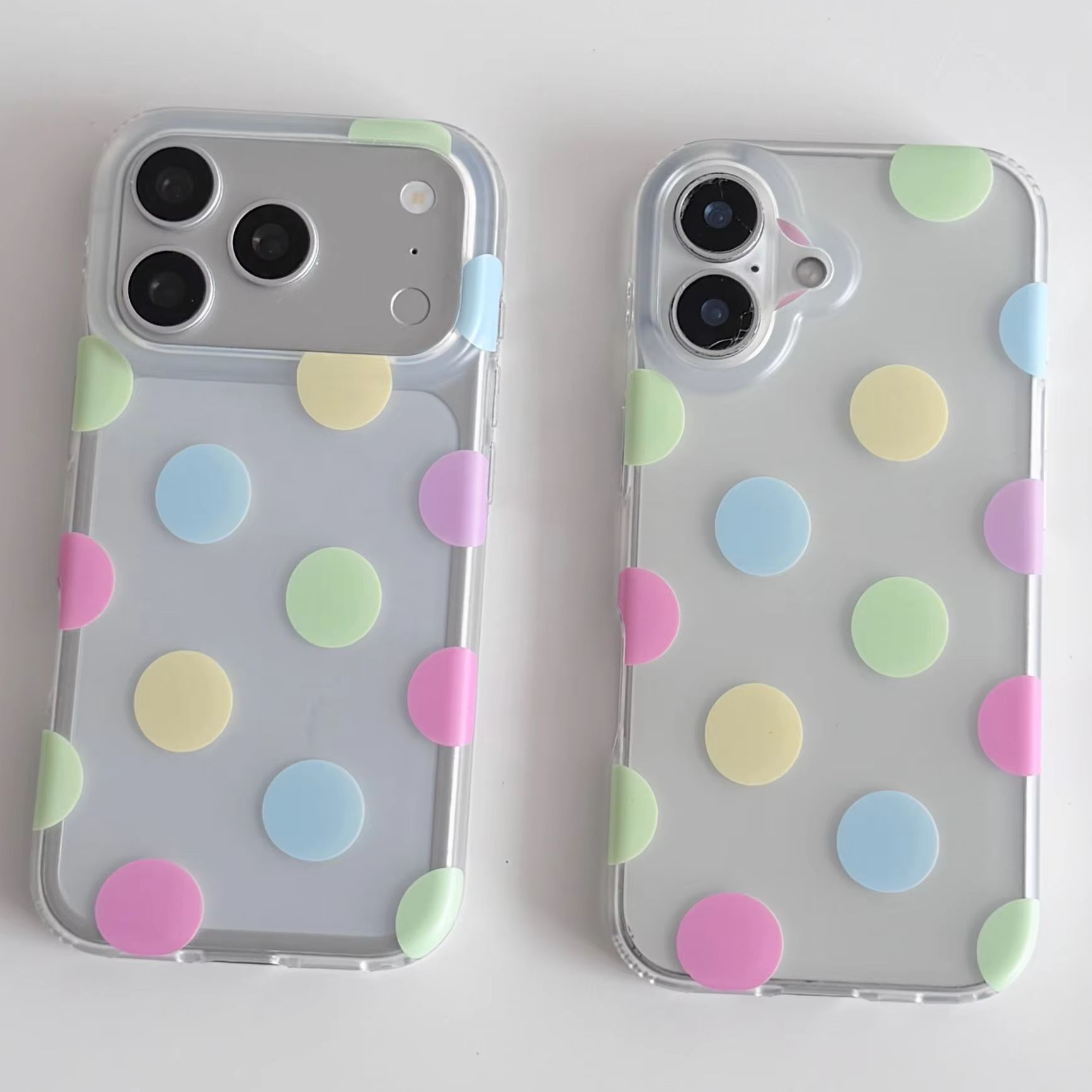Korea Ins Bunte Polka Dots Mat – Phone Cases Korean Bewertung und Preis