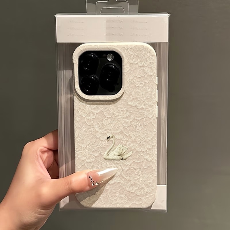 Spitzenmuster Schwan Lychee Te – Phone Cases Iphone 11 Bewertung und Preis
