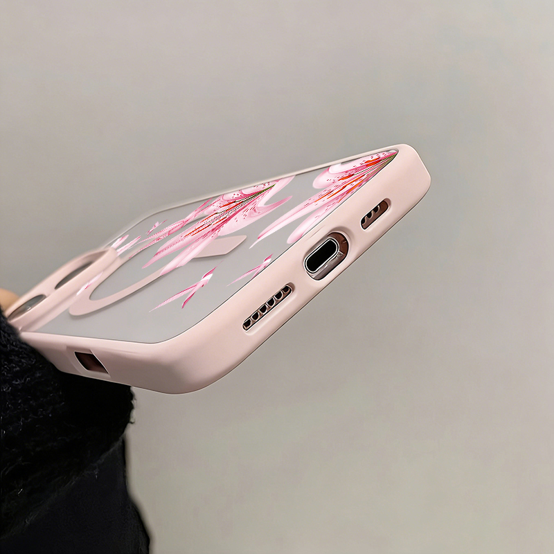 Rosa Blumen- und Vogelmotiv Ma – Phone Cases Pink Bewertung und Preis