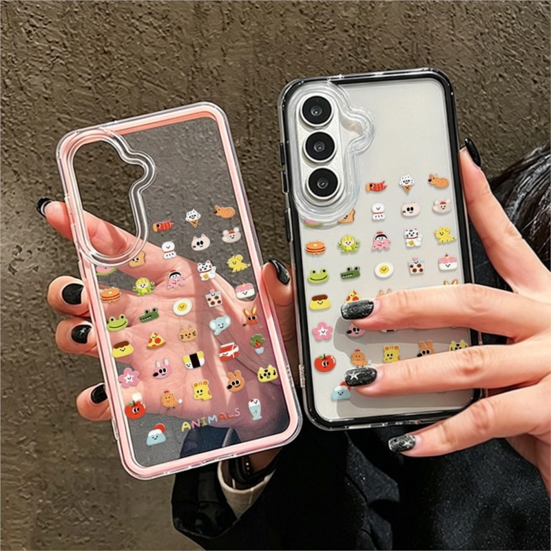 Niedliche Katzen-Hunde-TPU-Han – Phone Cases Pink Bewertung und Preis