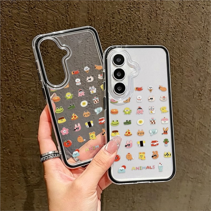 Niedliche Katzen-Hunde-TPU-Han – Phone Cases Pink Bewertung und Preis