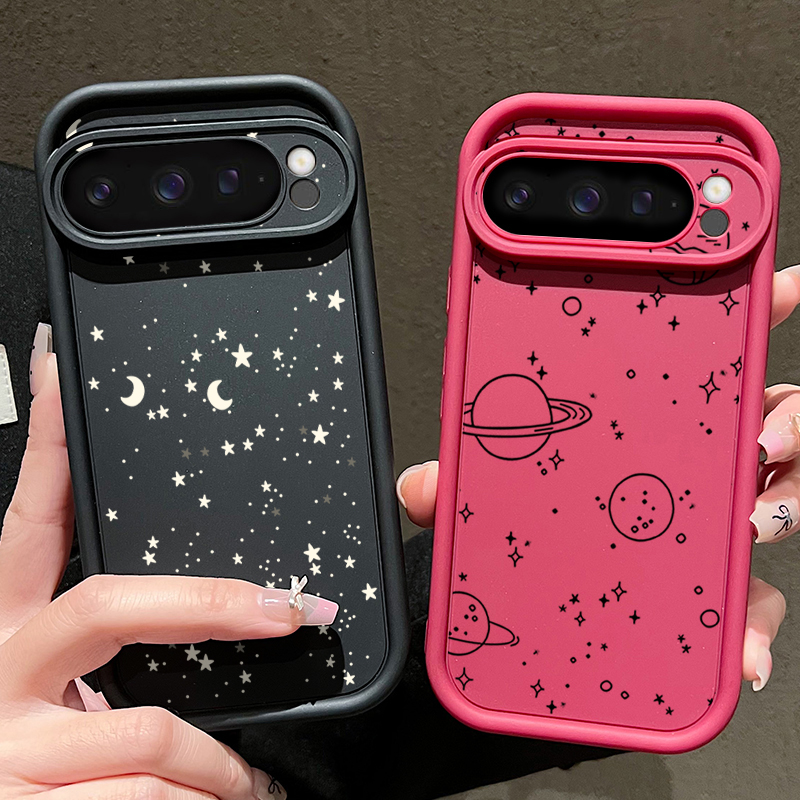 Glänzende Stern-Mond-Muster Ha – Phone Cases Pixel 10 Bewertung und Preis